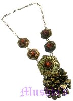 Indian ethnic necklace - click here for large view